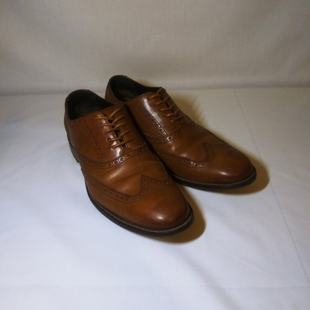 Cole Haan Men’s 8.5 W British Tan Leather Williams
